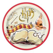 Хартиени чинийки Unique Harry Potter 8бр. 23см.