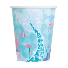 Хартиени чаши 8бр. Unique Mermaid