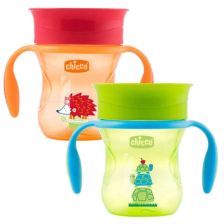 Бебешка чаша CHICCO Perfect, 200 мл, 12 месеца +, Асортимент