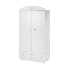 Детски гардероб Italbaby BABY CHIC Двукрилен Бял