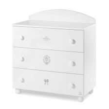 Скрин Italbaby BABY CHIC Como 3ч. Бял