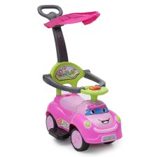 Кола за бутане Moni с дръжка SMILE Q06-4