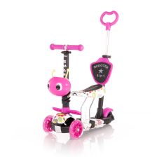Тротинетка Lorelli SMART PLUS 5в1 Pink Flowers
