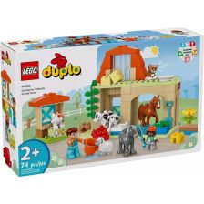 Конструктор LEGO Duplo Грижа за животните във фермата, 10416