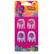Щипки за коса 4бр. Trolls