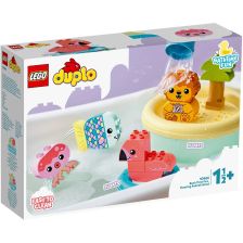 Конструктор LEGO DUPLO My First Забавления в банята плаващ остров с животни 10966