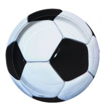 Хартиени чинийки Unique 3D Soccer 8бр. 23см.