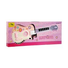 Детска електрическа китара Raya Toys с очила, Розов 6023