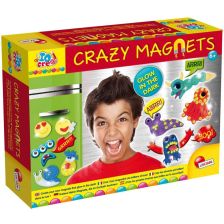 Шантави магнити Lisciani IO CREO Светещи в тъмното магнити от пластилин