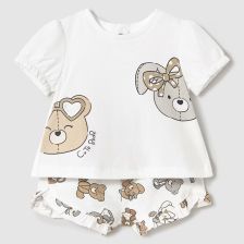 Бебешки комплект Mayoral Тениска и къси панталони, 2 части, 2-12 м., 1256