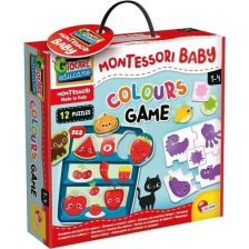 Образователна игра Lisciani Montessori Baby Colour Game