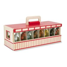 Конюшня с 8 коня Melissa and Doug