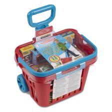 Количка за пазаруване с продукти Melissa and Doug 14073