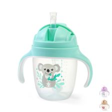 Неразливаща се чаша BabyOno Be Active Sippy Cup, със сламка, 240 мл.