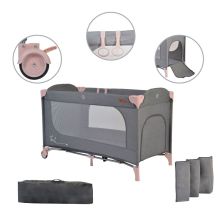 Бебешка кошара Cangaroo Skyglow 1 ниво