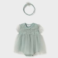 Бебешки гащеризон Mayoral С диадема и тюл 0-9 м., 1659