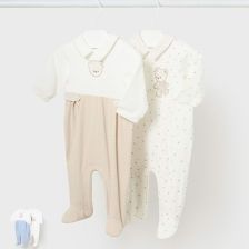 Комплект бебешки гащеризони Mayoral, с дълъг ръкав, 1725