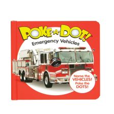 Книжка с бутони Melissa and Doug Emergency Vehicles 41355