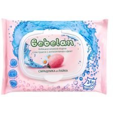 Бебешки мокри кърпи Bebelan Смрадлика и Лайка, 24 броя