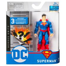 Фигура Spin Master DC Superheroes SUPERMAN 10 см, с изненади