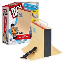 Игрален комплект Spin Master Tech Deck X-Connect рампа и фингърборд, BIG VERT WALL & PLANB