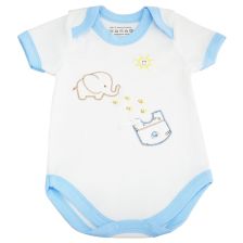 Бебешко боди къс ръкав AZARIA 613103 Размери 62-74 cm