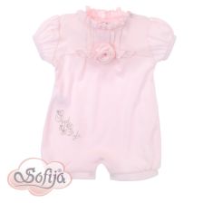Бебешки гащеризон с къс ръкав Sofija GRACJA Асортимент Размер 56-86 cm