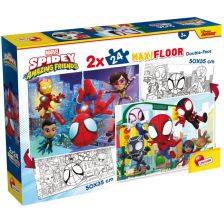 Детски пъзел Lisciani MAXI FLOOR Marvel Spidey 2х24ч.