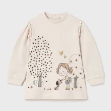 Бебешка рокля Mayoral с дълъг ръкав, 2992