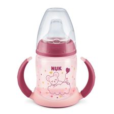 Шише PP NUK First Choice 150 ml. със силиконов накрайник 6-18м. Glow in the Dark