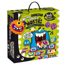 Образователна игра Lisciani Kids Love Monsters Domino