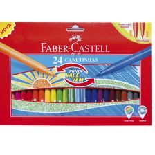 Цветни флумастери Faber-Castell Cushion 24 броя