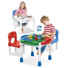 Детска маса с 2 стола 3в1 Raya Toys