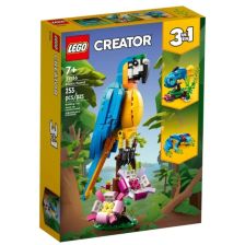 Конструктор LEGO Creator Екзотичен папагал 3 в 1, 31136