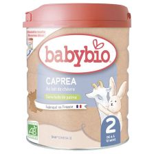 Адаптирано козе мляко Babybio Caprea 2 6-12 м. 800гр