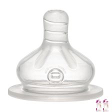 Биберони NIP за шишета Wide-Neck 2 бр., 0 месеца +