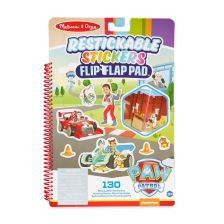 Книжка със стикери за многократна употреба Melissa and Doug Paw Patrol 33253