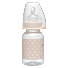 Бебешко шише за хранене NIP Trendy, Flow S, 125 мл, 0-6 месеца