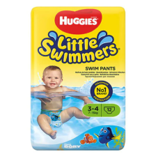 Бански гащички HUGGIES Little Swimmers 3/4 7-15кг 12 бр.