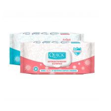 Антибактериални кърпи БЕБО  Quickline 72 бр. 967