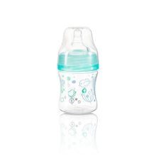Шише Babyono широко гърло 120 мл тюркоаз 402/01