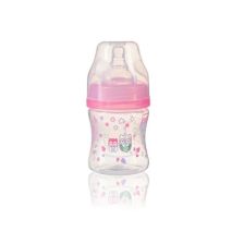 Шише Babyono широко гърло 120 мл розово 402/02