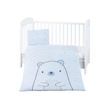 Бебешки спален комплект Kikka Boo 5 части Bear with me