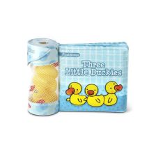 Комплект Melissa and Doug Книжка за баня и играчки патета 41200