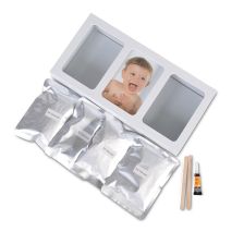 3D Отпечатък за ръка/краче Cangaroo с рамка за снимки