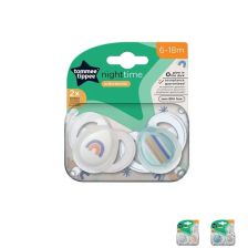 Ортодонтични залъгалки Tommee Tippee NIGHT TIME силиконови, светещи 6-18 м.