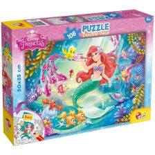 Детски пъзел Lisciani The Little Mermaid 108ч 48069