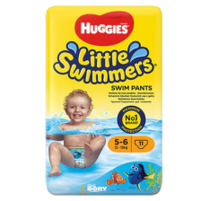 Бански гащички HUGGIES Little Swimmers 5/6 12-18кг 11 бр.