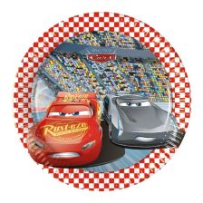 Хартиени чинии Procos CARS 3 8 бр. 20cm