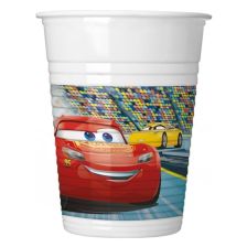 Пластмасови чаши за рожден ден Procos CARS 3 8бр. 200 ml